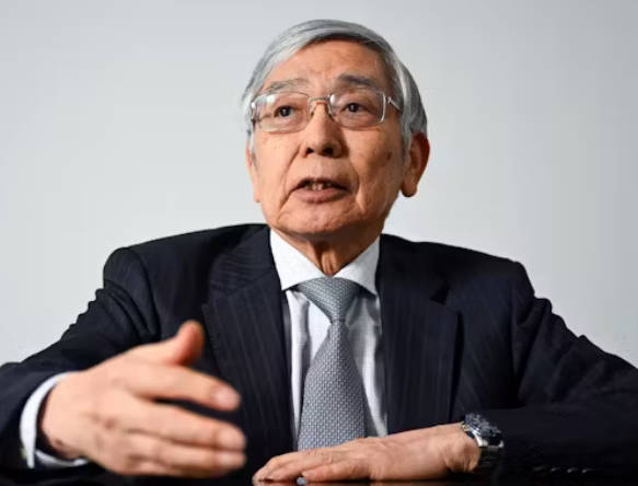 【速報】【要人発言】黒田前日銀総裁 「ドル円は120円から130円前後に向けた円高進行と見込む」