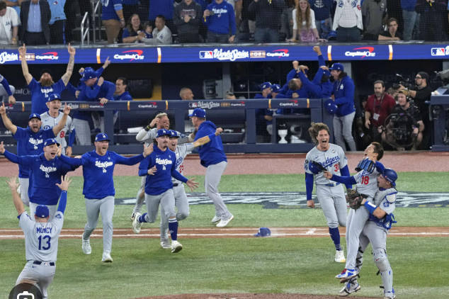 【MLB】ワールドシリーズ第7戦　ドジャース 5-4 ブルージェイズ　延長戦を勝ちきりドジャース連覇！山本由伸シリーズ3勝目！