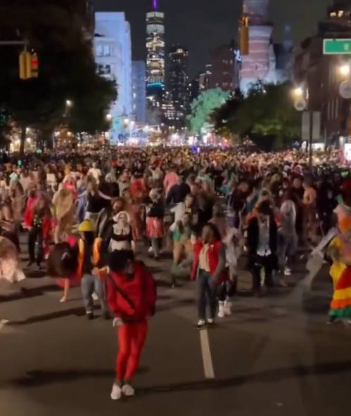 【動画】本場ニューヨークのハロウィン、レベチｗ