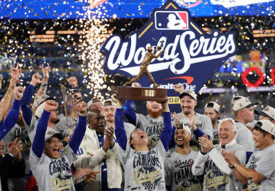 【視聴率】ドジャース「ワールドシリーズ第6戦」20・7％　瞬間最高は23・7％　中継間も気象情報23・8％、ニュース24・1％と高視聴率