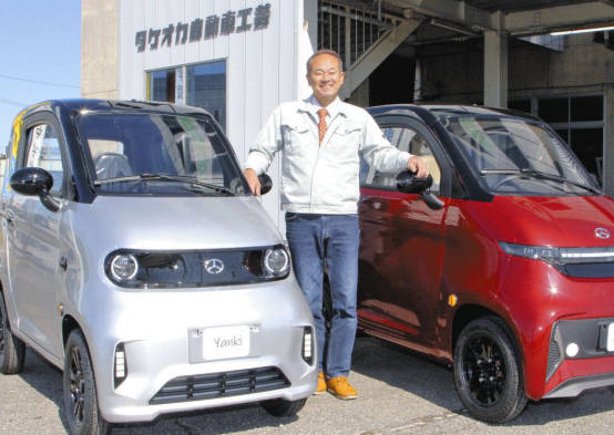 1人乗りEV（中国産）大きな進化　11月から新車種も　富山タケオカ自動車工芸