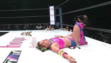 【動画】フワちゃん、プロレスでガチでラリアットを食らってしまう