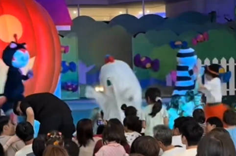 【動画】横浜アンパンマンショーの最前列でヤクザたちが喧嘩を始め､イベント中止寸前に