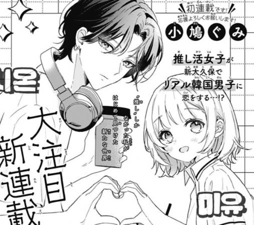 最近の少女漫画は、韓国人男子と日本人女子の恋愛漫画がトレンド？？？