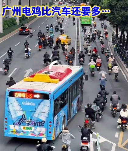 中国・広州は既に30年前に逆戻り。東南アジアのようなバイク天国に