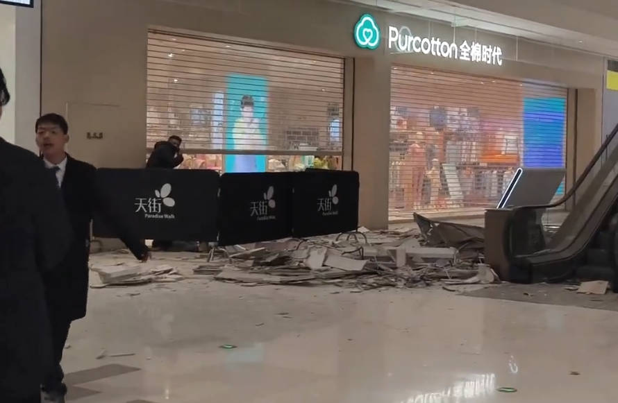 【悲報】新築ショッピングモールが崩落　買い物客ら複数人が負傷