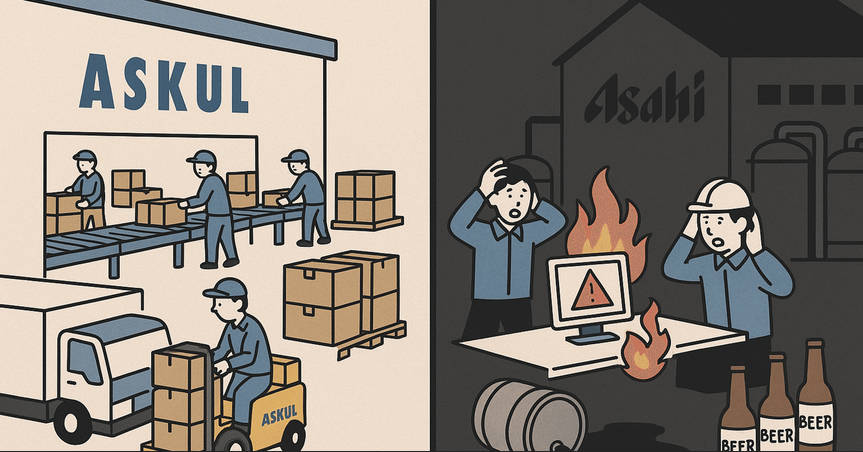 アサヒ、アスクル ランサムウェアにかかった企業は潔く倒産すべき？犯罪者と交渉など世間が許さない。