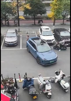 【夫のために場所取りし、他人の駐車を邪魔する女性】パーキングのトラブルにはハイテク＋頭脳で勝て