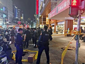 12/19　台北駅近辺でテロ事件　発煙筒を投擲し無差別に斬り付け　犯人はその後自〇