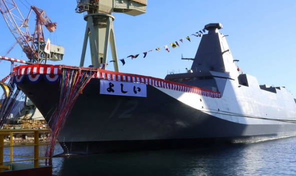 【よしみちゃん係】みたいな護衛艦進水。FFM12よしい