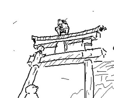 【5ch民】神社の鳥居の上に座って初詣客に「キミにはボクが見えるの…？」って話しかけるの楽しすぎてワロタwww