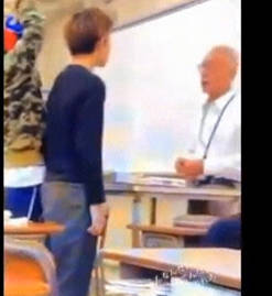 【島根県高校の生徒がお爺さん先生をイジメる動画】2年も前の事で、指導して解決済みと学校が謝罪へ