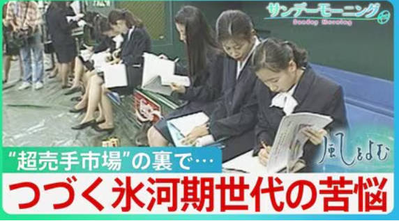 ＡＩが世代格付け   Ｓ、ゆとり世代　Ａ、Ｚ世代　Ｃ、バブル世代　Ｅ、氷河期世代