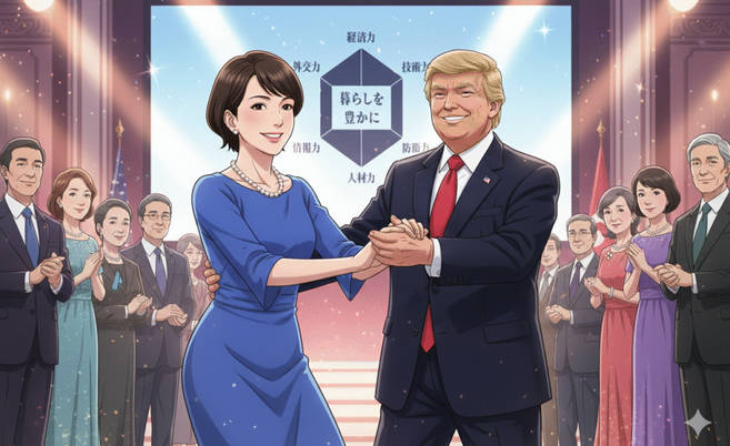 トランプ「私が紛争を解決する新国連作るから、サナエは早く1600億円振り込め」