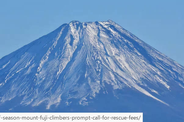 【人命を救え！】閉山中の富士山で外国籍男性が登山して負傷、消防に救助要請へ