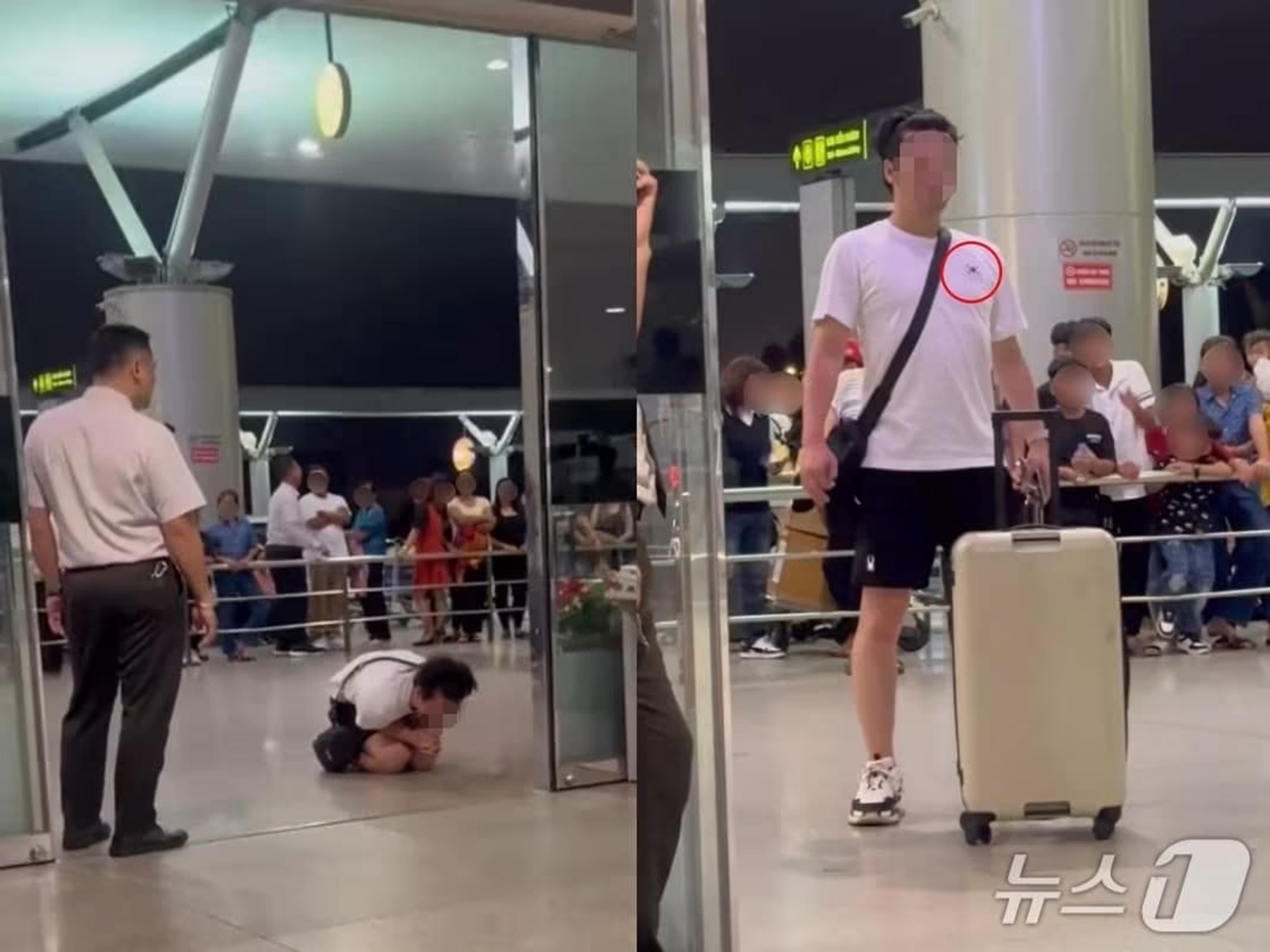 「太極旗Tシャツ」の韓国人男性、機内で公安に連行され号泣…ベトナム人女性への嫌がらせ疑惑