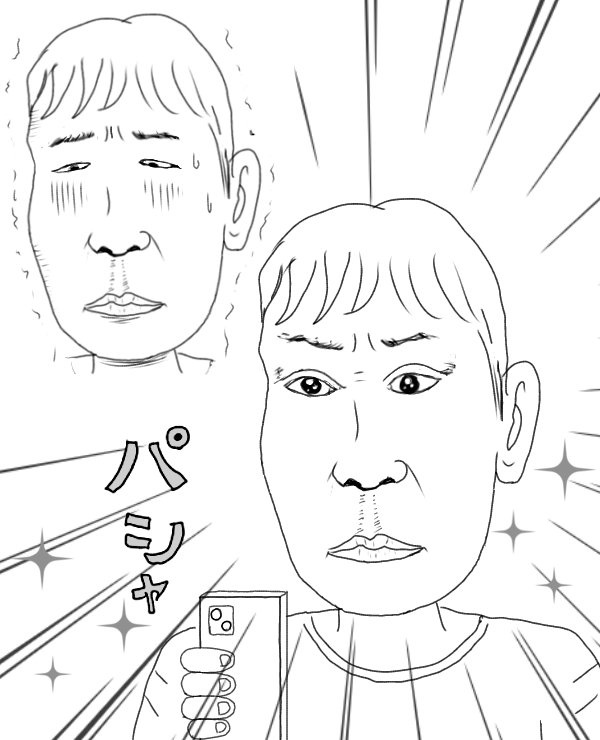 【朗報】カリカリ整形女さん、「整形男あるある」イラストを描いて