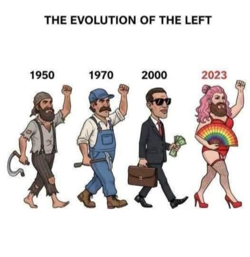 【悲報】海外「昔の左翼と今の左翼の違い」