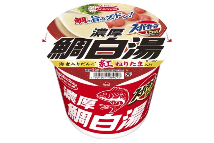 スーパーカップ　白ｔ…もとい、鯛白湯新発売