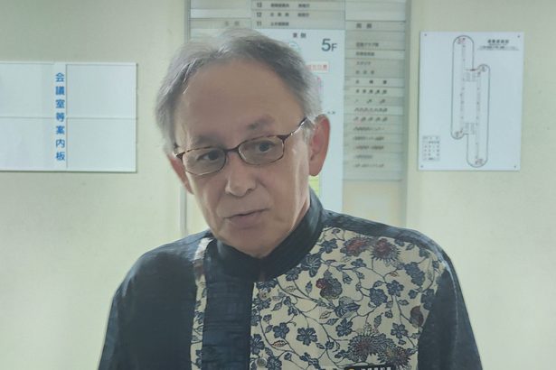 沖縄のデニー知事「非核三原則見直し、国民は絶対に認めない」